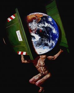 ATLANTE I autore Paride di Stefano