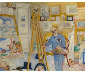 James Ensor - Il Pittore Scheletrico