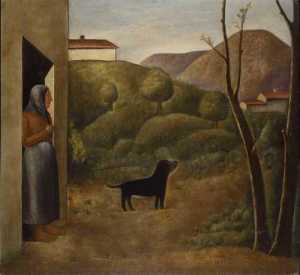 Carlo Carrà - L'attesa